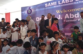 Dr.APJ Abdul Kalam visited Samilabs