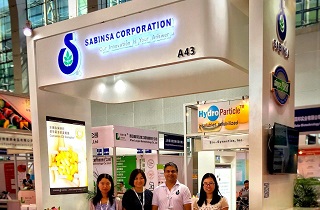 Sabinsa China exhibits and sponsors session on Digestive Health at SupplySide China.