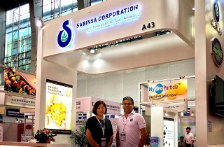 Sabinsa China exhibits and sponsors session on Digestive Health at SupplySide China.