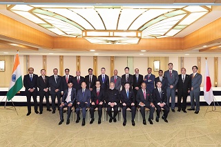 Honorable Prime Minister of India, Mr. Narendra Modi addresses the Business Symposium on “Make in India, Digital Partnership and India-Japan Partnership in Africa” on October 29th, 2018 at Imperial Hotel, Tokyo. Standing next to India flag, Mr. Sreelal M.M, Director, Sabinsa Japan Corporation represented the company at the event