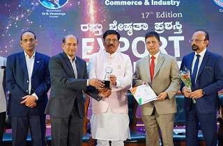 Sami-Sabinsa honoured with Best Manufacturer Export Award 2022 by FKCCI