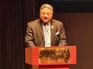 Sabinsa Japan takes part in an Ayurveda event hosted by Japan's Indian Embassy