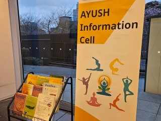 Sabinsa Japan takes part in an Ayurveda event hosted by Japan's Indian Embassy